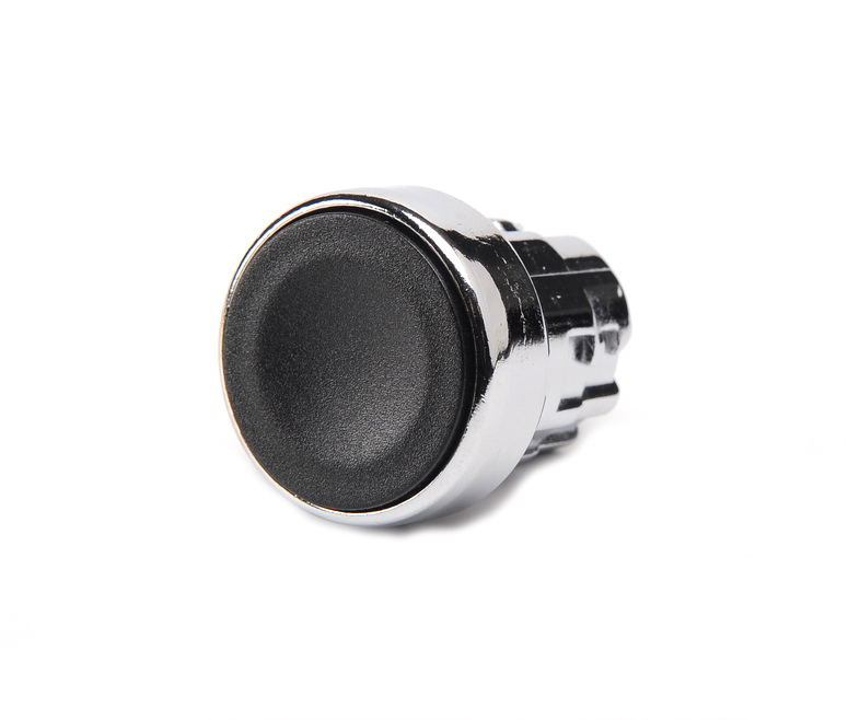 Emas Cmdh Pushbutton Black Ip Metal Mm Flush Puls