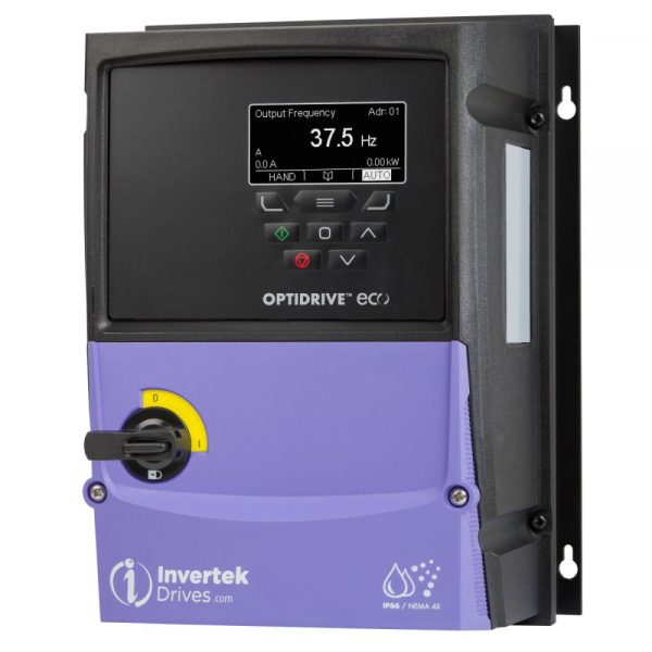 Invertek ODV-3-240058-3F1E-MN | 2.2kW Frequentieregelaar